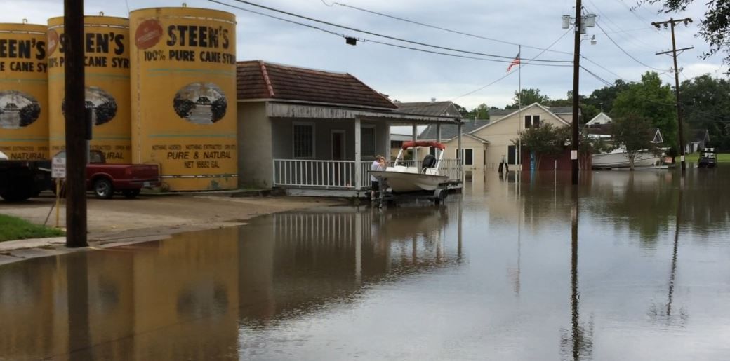 Flooding in Abbeville 8/13/16 La trip, Abbeville, Louisiana cajun