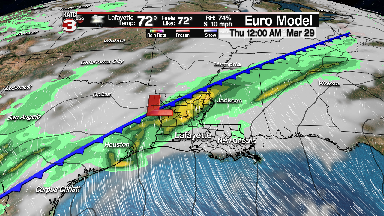 First Alert Day: Monday Afternoon, Evening Severe