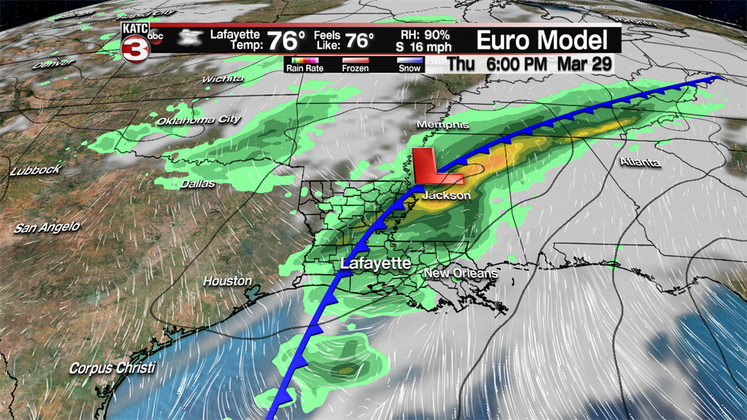 First Alert Day: Monday Afternoon, Evening Severe