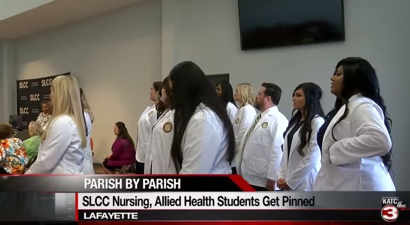 SLCC health and nursing students receive pins